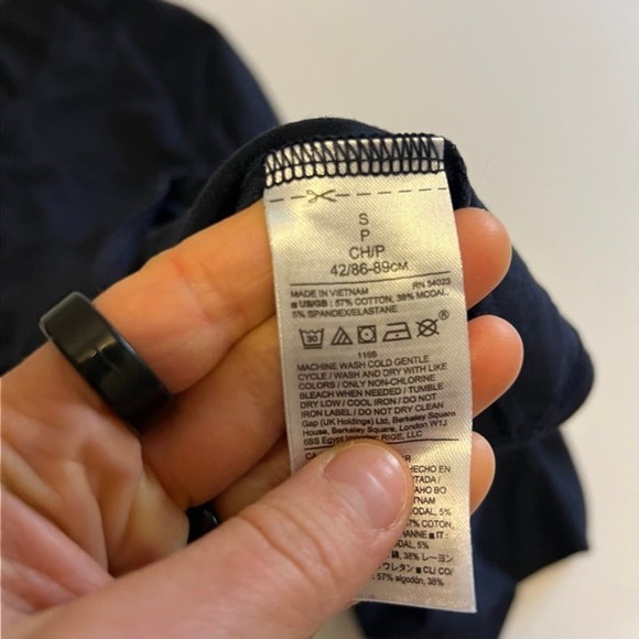 Banana Republic Blue Casual long sleeve t-shirt S - Picture 5 of 8